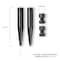 Wexel Art Clear Acrylic Tabletop Floating Picture Frame with Graphite Hardware